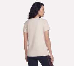 Diamond Cheetah Short Sleeve Tee — NATURAL / TAN 2