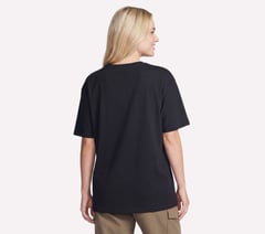 Gold Splatter Diamond Short Sleeve Tee — BLACK 2