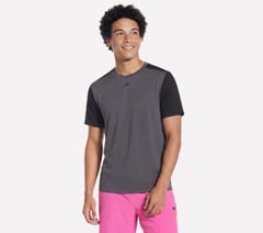 Pace Tee — BLACK / CHARCOAL 1