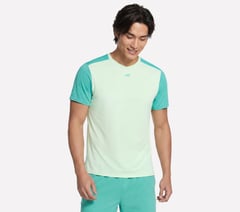 Pace Tee — GRAY / LIME 1