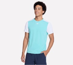 Pace Tee — TURQUOISE / LAVENDER 1