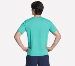 Ace Tee — TURQUOISE / PINK 2