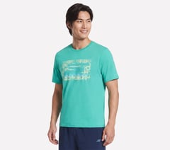 Ace Tee — TURQUOISE / PINK 3