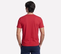 Cadence Tee — RED / BROWN 2