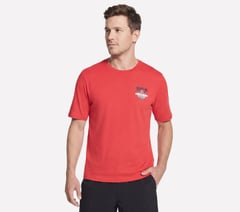 Beach Life Tee — RED / BROWN 1