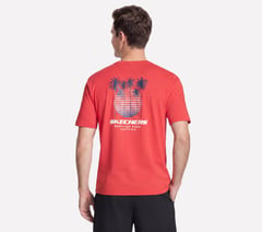 Beach Life Tee — RED / BROWN 2