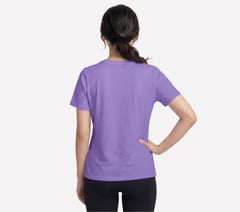 Motion Short Sleeve Tee — PURPLE / CORAL 2