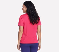 Motion Short Sleeve Tee — TAUPE / CORAL 3