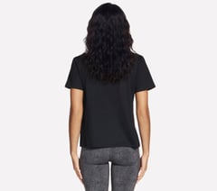 Skechers Cheetah Diamond Tee — BLACK 2