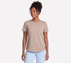 Skechsoft Elevate Tee — TAUPE / BROWN 3