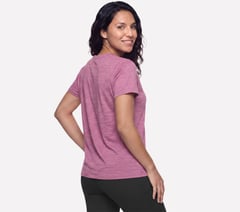 GO DRI Brisk Graphic Tee — NEON PINK / CORAL 3