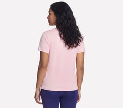 GO DRI Brisk Graphic Tee — WHITE / PINK 2