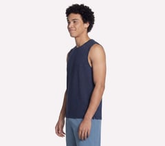 GO DRI All Day Muscle Tank — NAVY 3