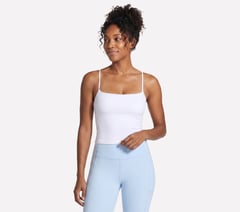 GO FLEX SLIM Strappy Tank — WHITE 3