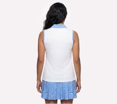 Fairway Polo Tank — GRAY / LIGHT BLUE 2