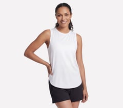 GO DRI Swift Tunic Tank — WHITE 1