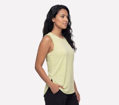 GO DRI Swift Tunic Tank — WHITE / SILVER 3