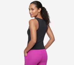 GO WALK Shelf Bra Tank — BLACK 2