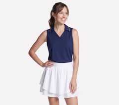GO DRI Swift Polo Tank — NAVY 1