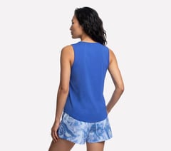 Stride Performance Tank — BLUE / GOLD 2