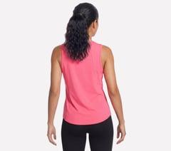 Stride Performance Tank — TAUPE / CORAL 2