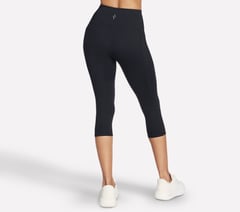 The GO WALK High Waisted Midcalf Legging — BLACK 2