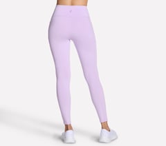 Skechers GO WALK High Waisted Legging — WHITE / SILVER / PURPLE 2