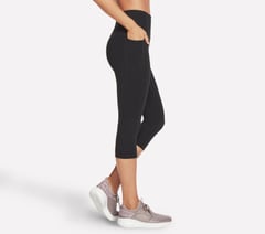 GO WALK High Waisted Capri — BLACK 3
