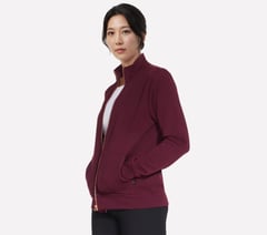 GO WALK Everywhere Jacket — BURGUNDY / PINK 4