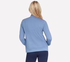 GO WALK Everywhere Jacket — WHITE / BLUE 2