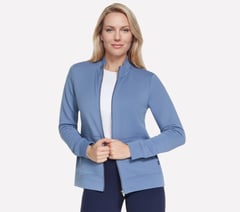 GO WALK Everywhere Jacket — WHITE / BLUE 4