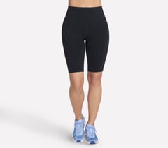 GO WALK High Waisted 10 Inch Bike Short — BLACK 1