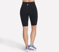 GO WALK High Waisted 10 Inch Bike Short — BLACK 2
