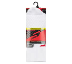 2 Pack Performance Basketball Crew Socks — RED 2