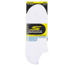 3 Pack No Show Stretch Socks — WHITE 2