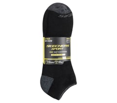 6 Pack Walking Low Cut Socks — BLACK 2