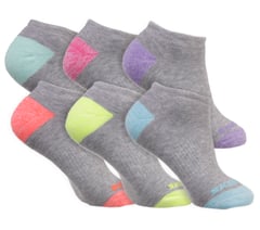 6 Pack Low Cut Walking Socks — GRAY 2