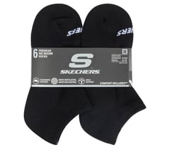 6 Pack Core Low Cut Medium Socks — BLACK 2