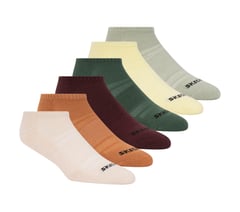 6 Pack Core Low Cut Medium Socks — NATURAL / TAN 1