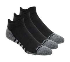 Lowcut Heel Tab Work Socks - 3 Pack — BLACK 1