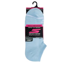 3 Pack Women's No Show Premium Basic Socks — BLUE / TURQUOISE 2