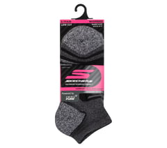 3 Pack Women's Performance Low Cut Running Socks — BLACK / GRAY 2