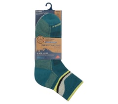 2 Pack Men's Quarter Trail Socks — TEAL / MULTI 2