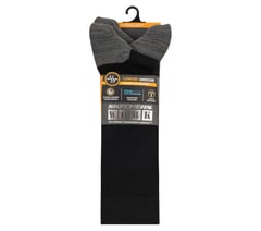 Work: 3 Pack Men's Over Calf Compression Socks — BLACK 2