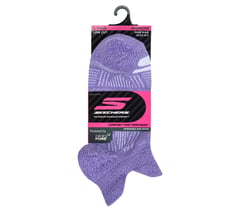 3 Pack Women's Performance Low Cut Pattern Socks — PURPLE 2