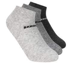3 Pack Boys' Low Cut Cotton Socks — GRAY 1