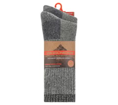 2 Pack Men's Crew Wool Socks — BLACK 2