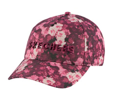 Skechers Inbloom Baseball Hat — NATURAL / BURGUNDY 1