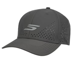 Velocity Baseball Hat — BLACK / CHARCOAL 1