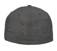 Velocity Baseball Hat — BLACK / CHARCOAL 2